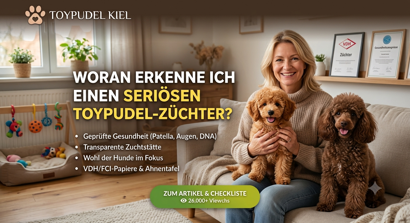 Woran erkenne ich einen seriösen Toypudel-Züchter?